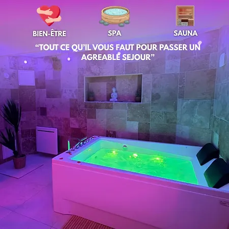 Refuge Des Intimes - Spa&sauna En Cave * Amiens